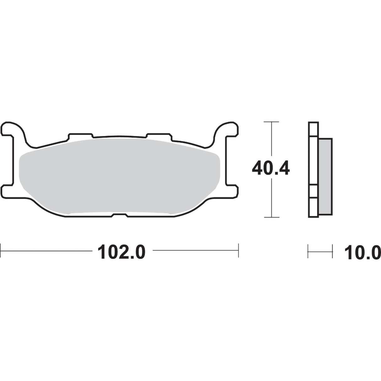 Sbs Brake Pad - 663HS Yamaha Motorcycles 1992-2024