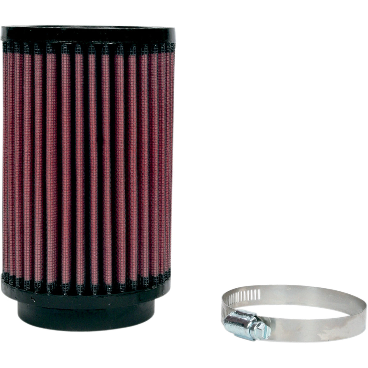K & N RU-162 RU-1620 Universal Clamp-On Air Filter Universal Air Filter - Centered