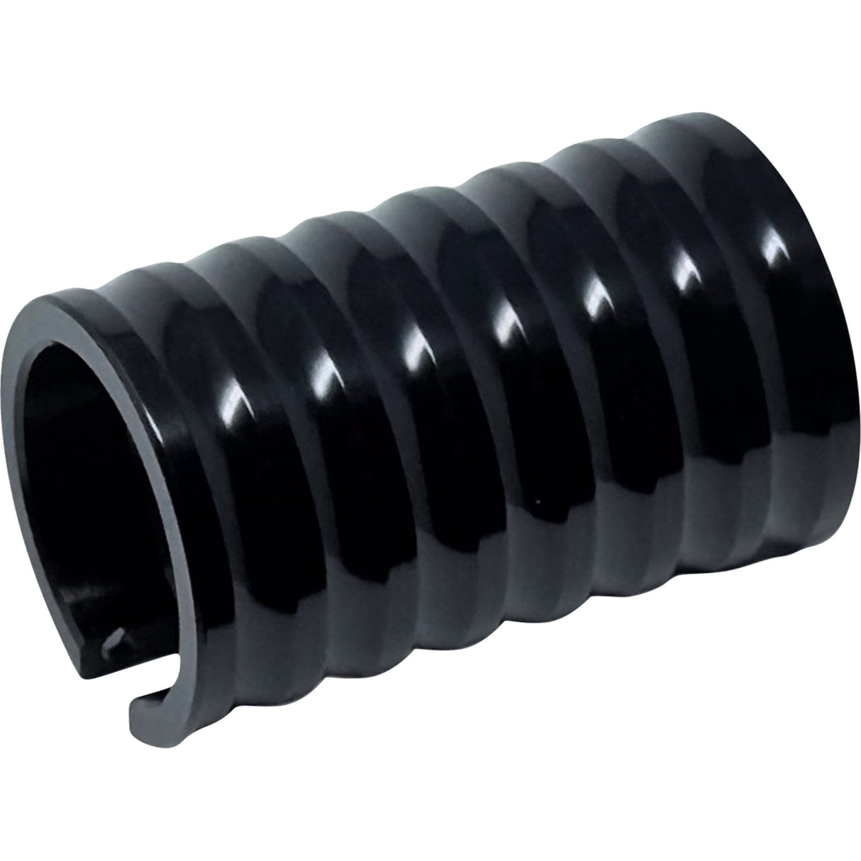 Namz Oil Sending Unit Cover Horizontal Milled Black - NOSC-HO1-B For Harley Motorcycles 2017-2026