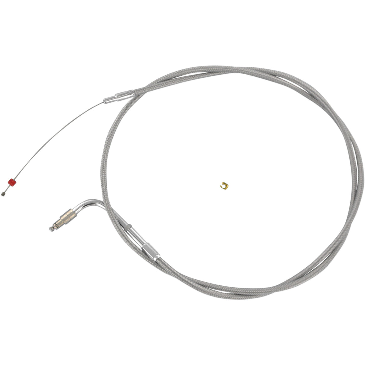Barnett Stainless Steel Throttle Idle Cable +6" - 102-30-30018-06 For Harley Touring 2002-2007