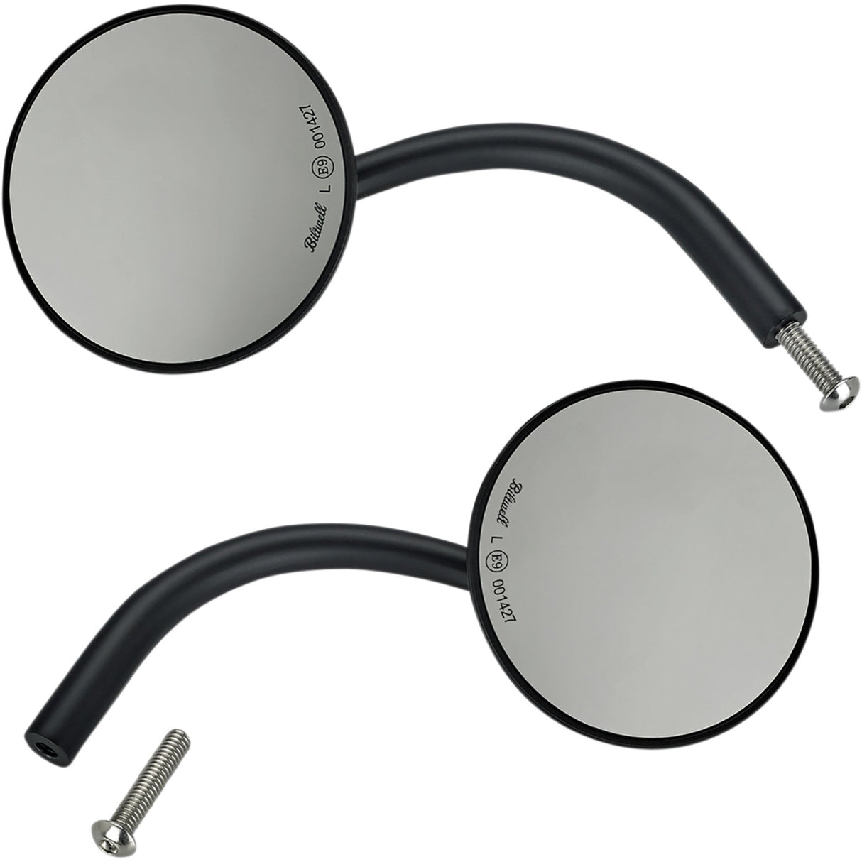 BILTWELL Utility Mirror Round