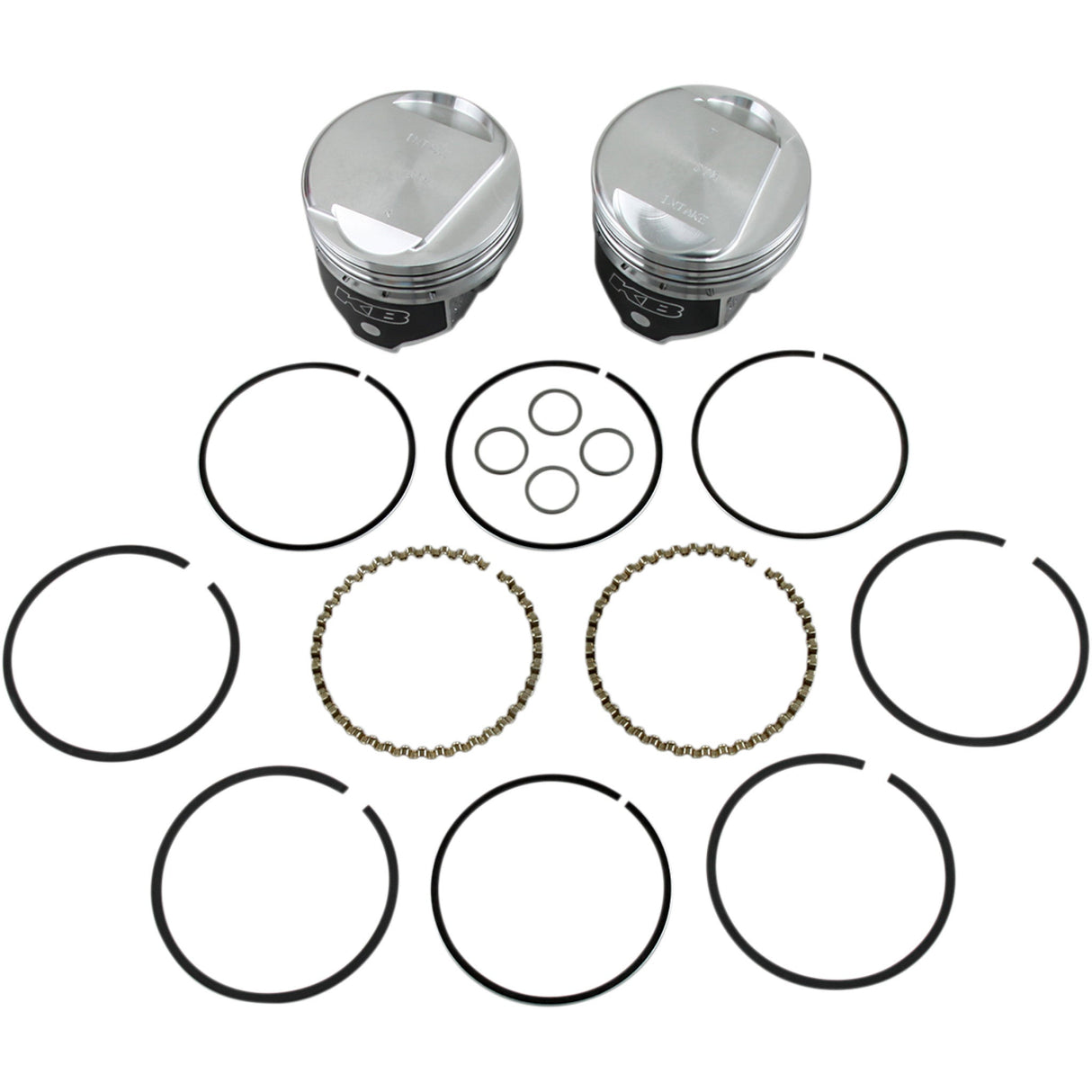 KB PERFORMANCE DS-751265 KB305.STD Hypereutectic Piston Kit Piston Kit - Evolution