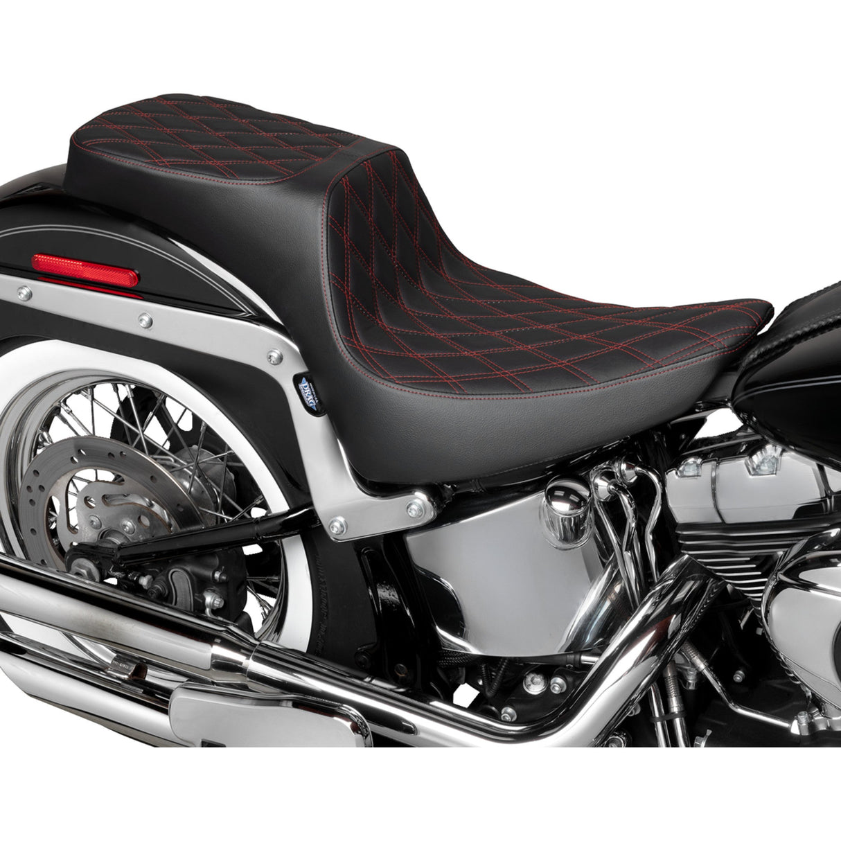 DRAG SPECIALTIES Performance Predator 2-Up Seat III - FL '00-'17