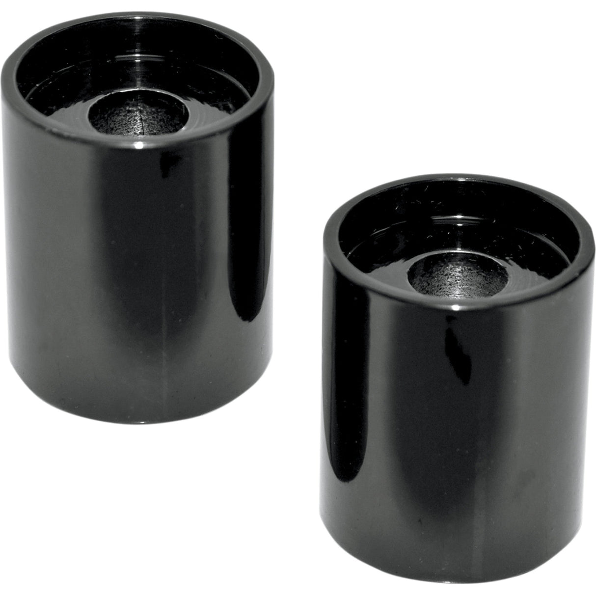 LA CHOPPERS 0602-0459 LA-7413-02B Handlebar Riser Extension Riser Extensions - 1-1/2" - Black