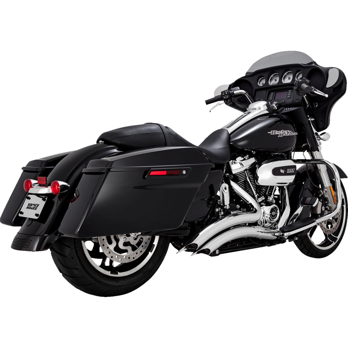 VANCE & HINES 1800-2563 26373 Big Radius Exhaust System - Chrome