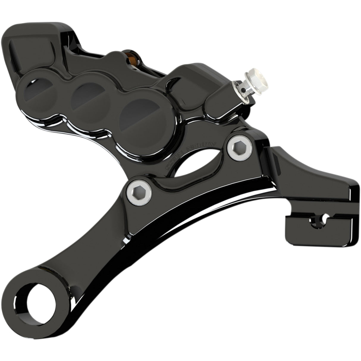 ARLEN NESS 1701-0625 02-323 Ness Tech Six-Piston Differential Bore Caliper - 6-Piston Caliper - Rear - Black - 11.8"