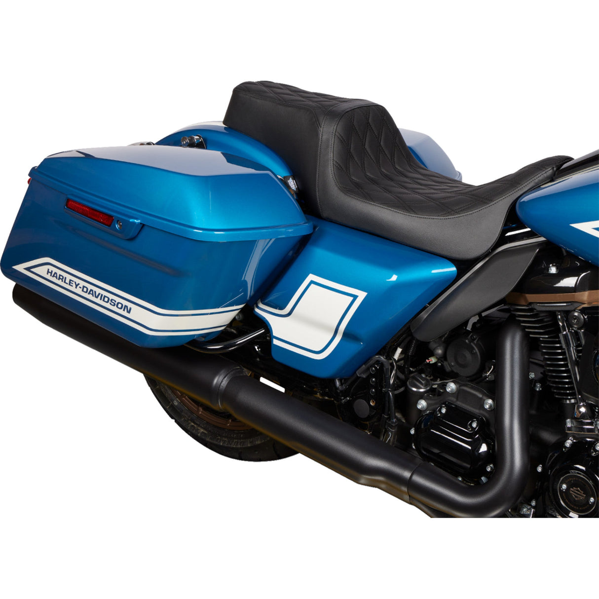 Drag Specialties Predator Seat - 0801-1483 For Harley Touring 2008-2023