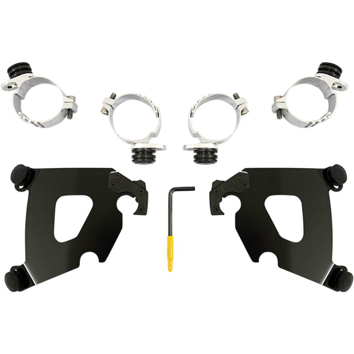 Memphis Shades Trigger Lock Mounting Kit - MEB1994 For Harley Street / Super / Dyna / Softail 2006-2025