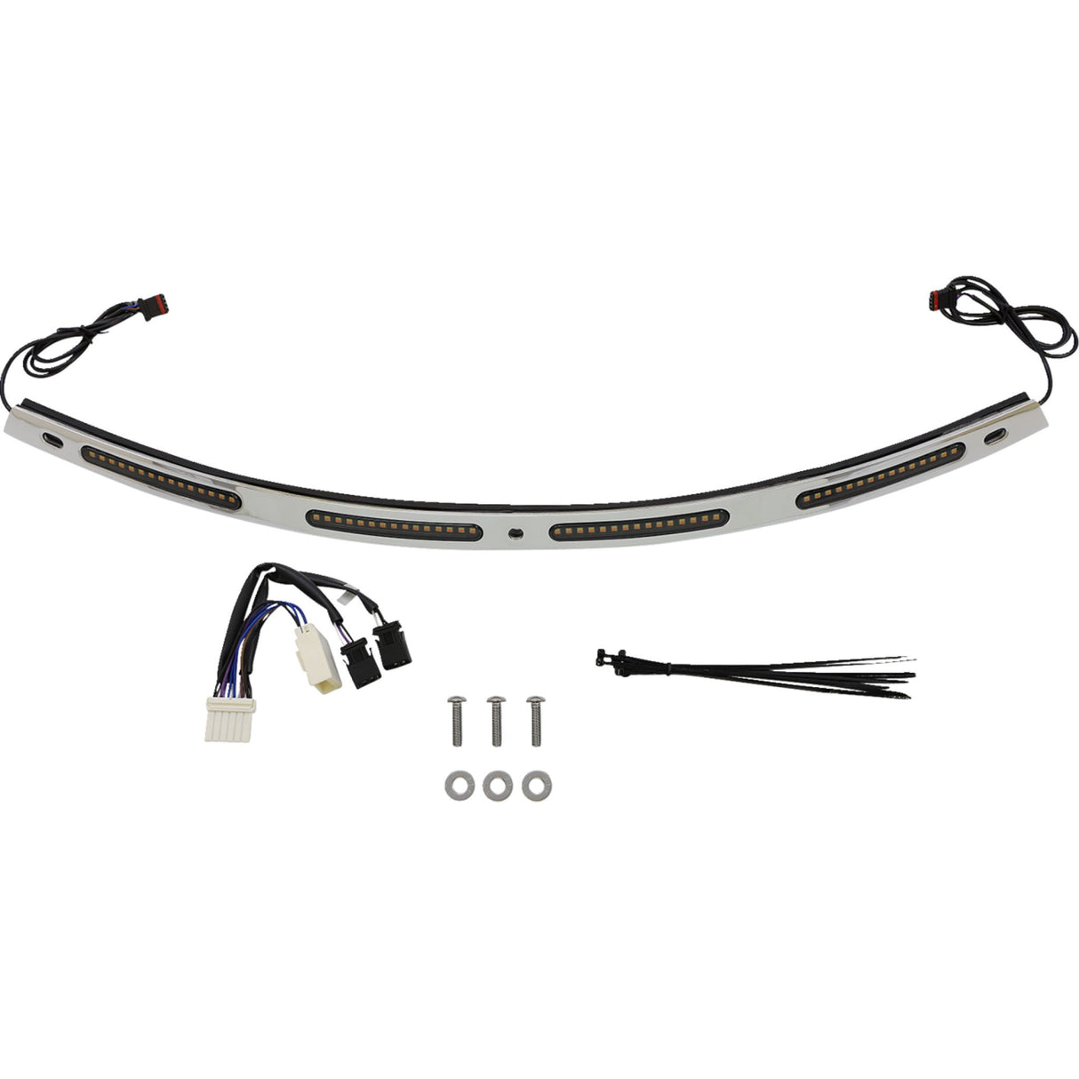 Custom Dynamics Windshield Trim - CD-WT2-SEQ-05-C For Harley Electra Glide 1996-2005