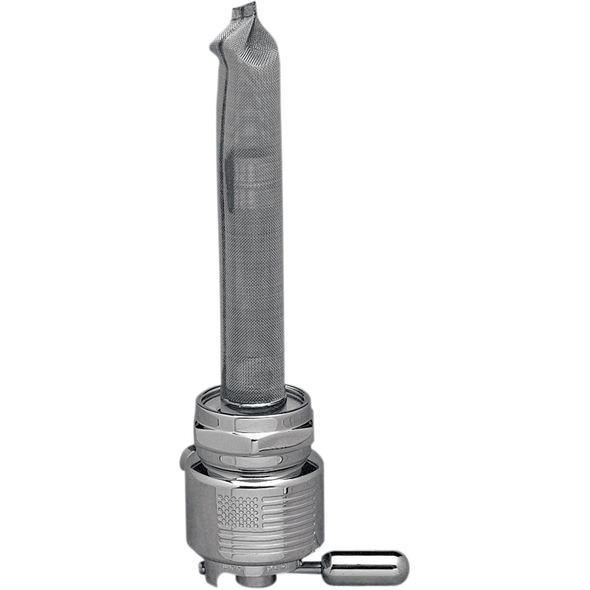 PINGEL 2107-0000 6311CRL Power-Flo Fuel Valve - Round Fuel Valve - Flag Chrome - 22 mm