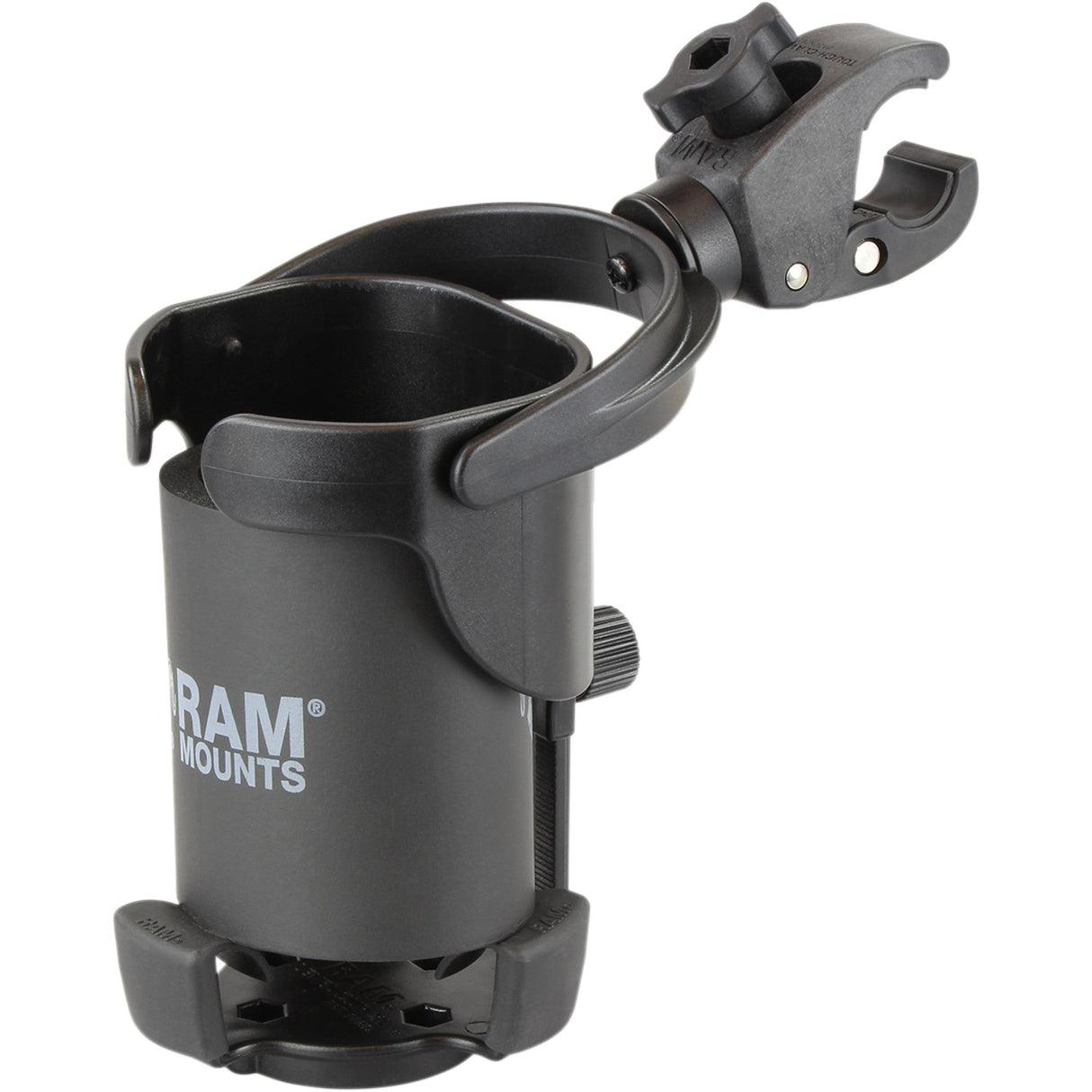 RAM MOUNTS 0636-0127 RAP-B-417-400U RAM® Level Cup™ XL with Small Tough-Claw™ Drink Holder - Level Cup™ - XL - Tough-Claw™ - Small
