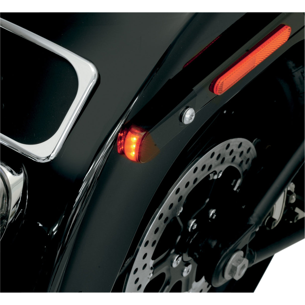 Alloy Art Marker Light - SSL-2R For Harley Softail 1984-2017
