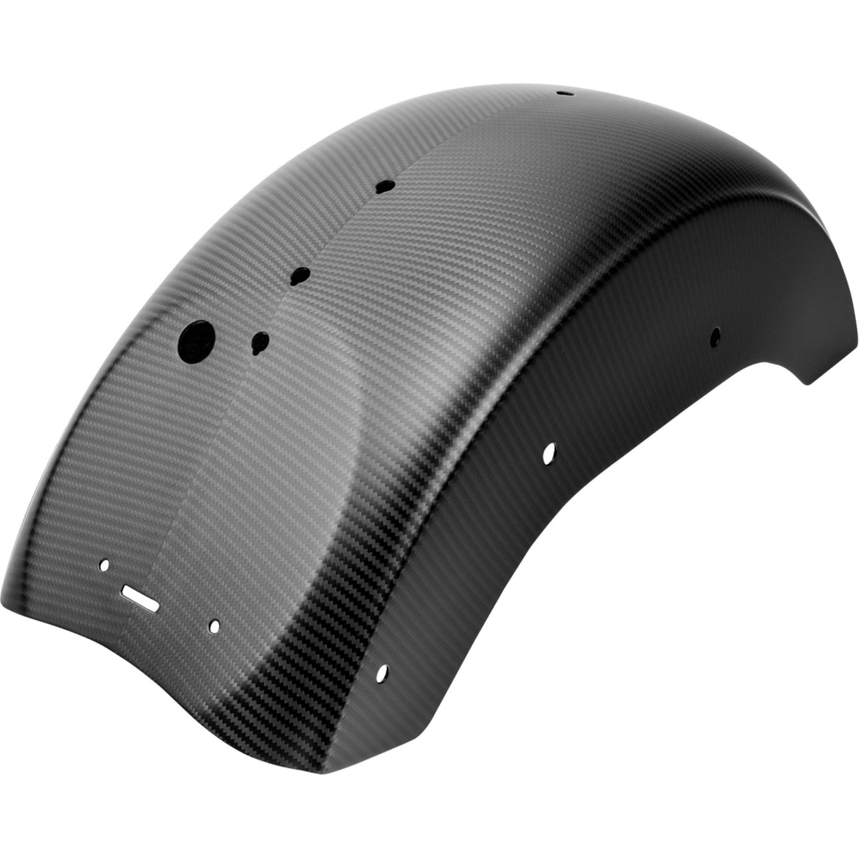 Slyfox Carbon Fiber Rear Fender Rear Matte Black - 1033-RF2C For Harley Softail Low Rider 2018-2025