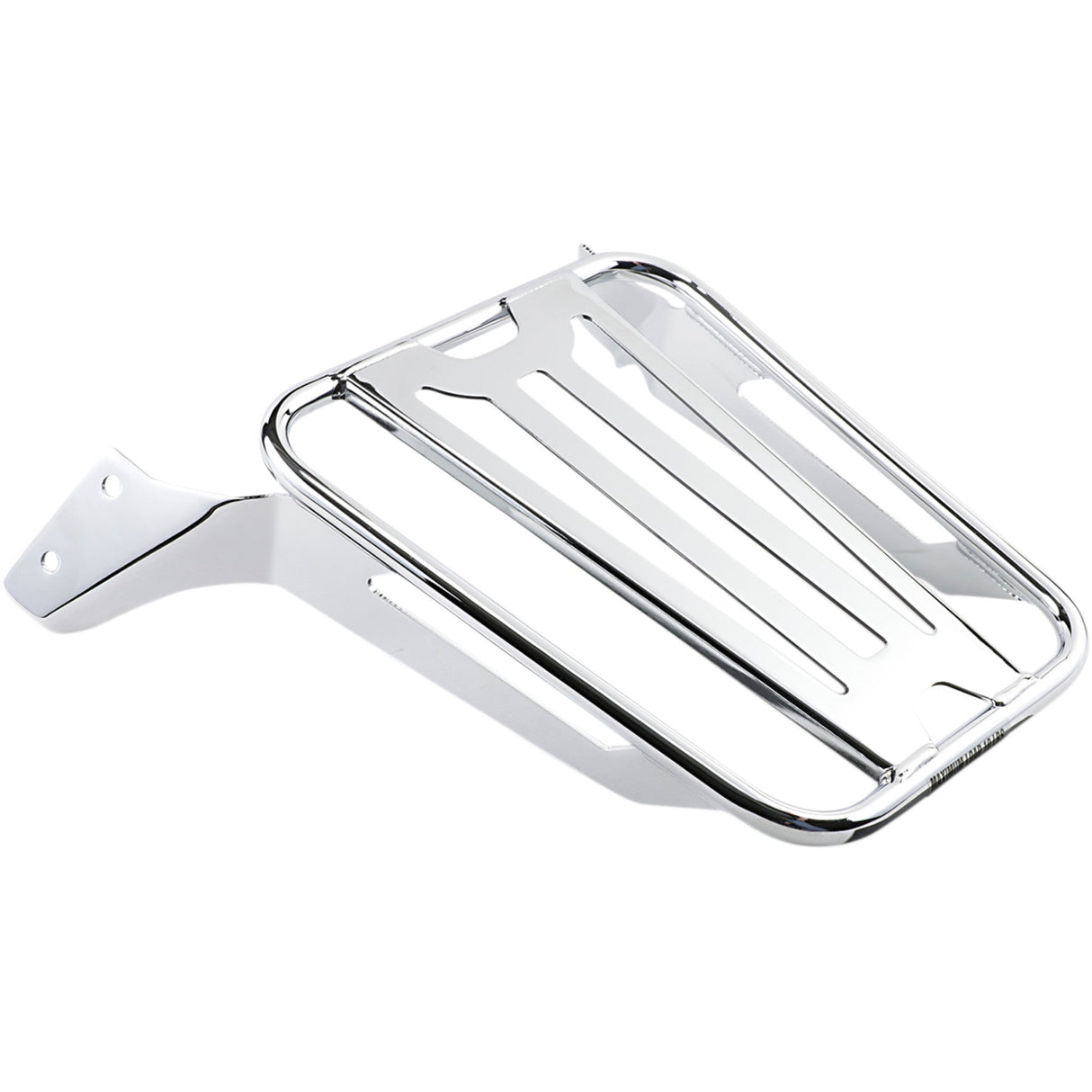COBRA 1510-0415 602-3502 Luggage Rack for Cobra Detachable Backrest - Sissy Bar Luggage Rack - Chrome - Tubular
