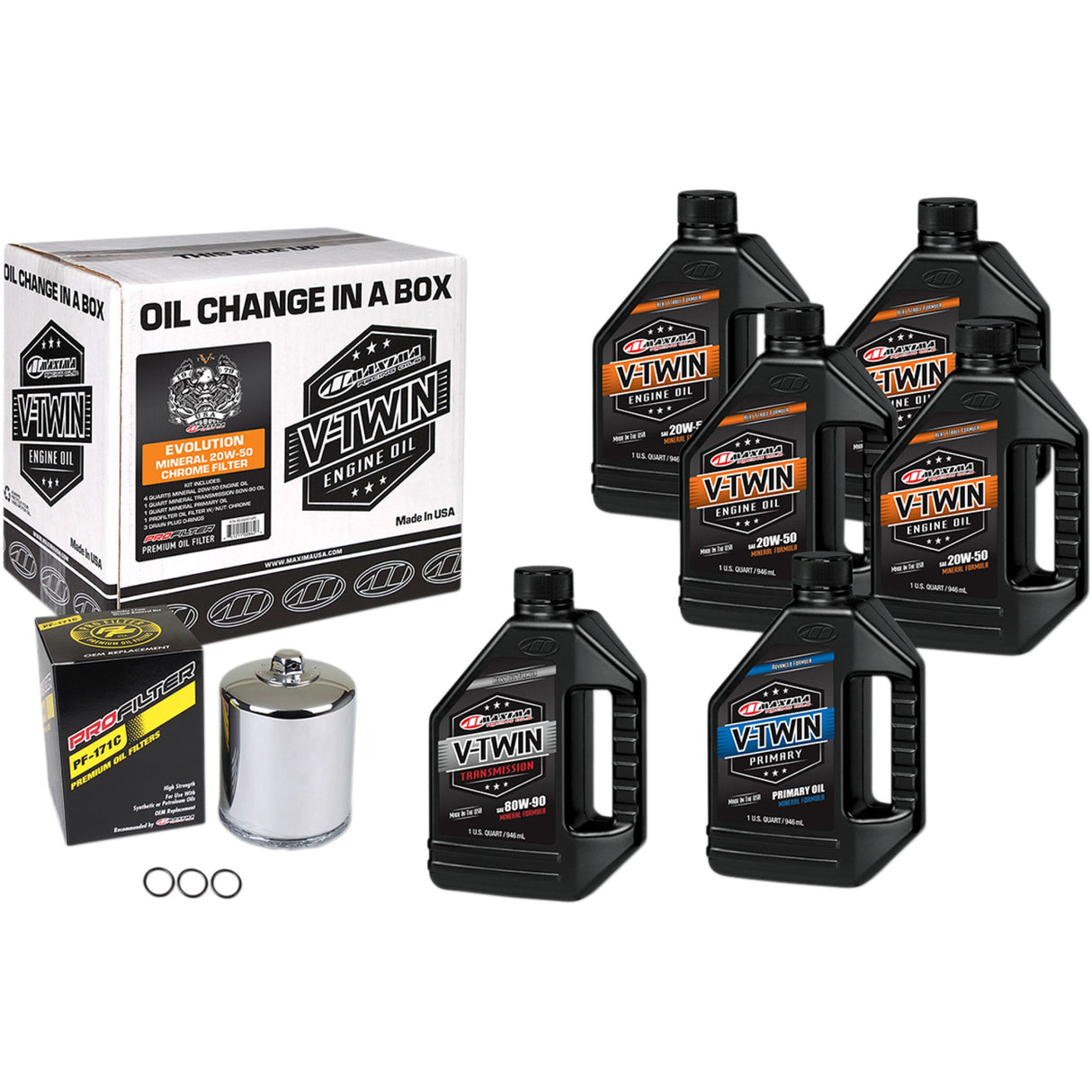 Maxima Racing Oil Oil - 90-069016PC For Harley Touring 1984-1999