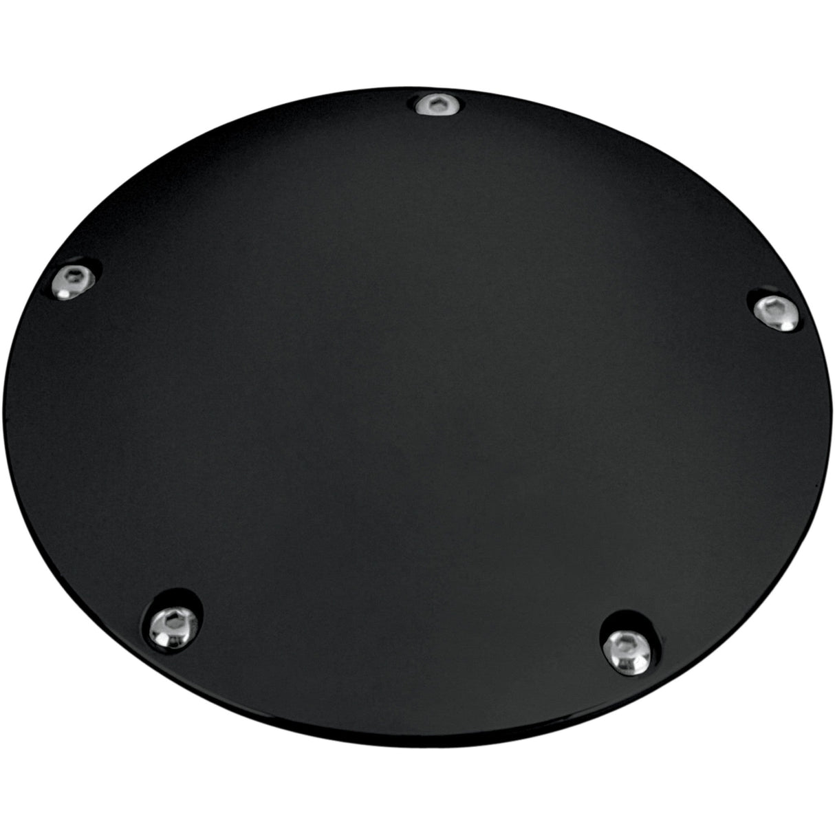 PRO-ONE Perf.mfg. Millennium Derby Cover Smooth Black - 203850B For Harley Motorcycles 1999-2018