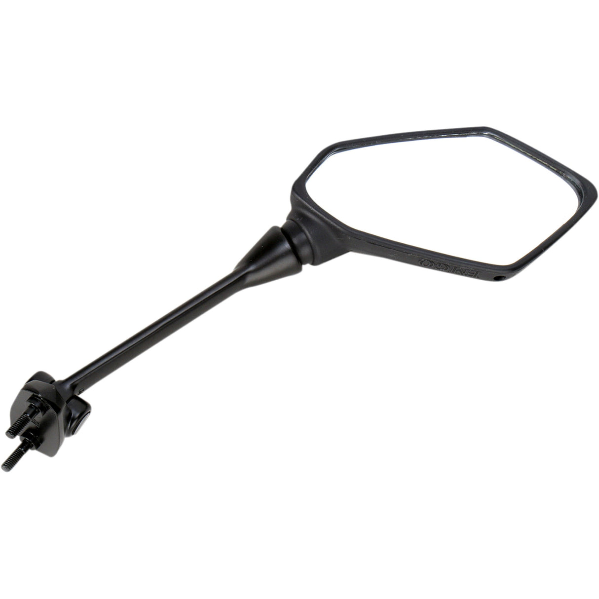 EMGO 0640-0693 20-49211 OEM-Style Replacement Mirror Mirror - Side View - Polygon - Black - Right