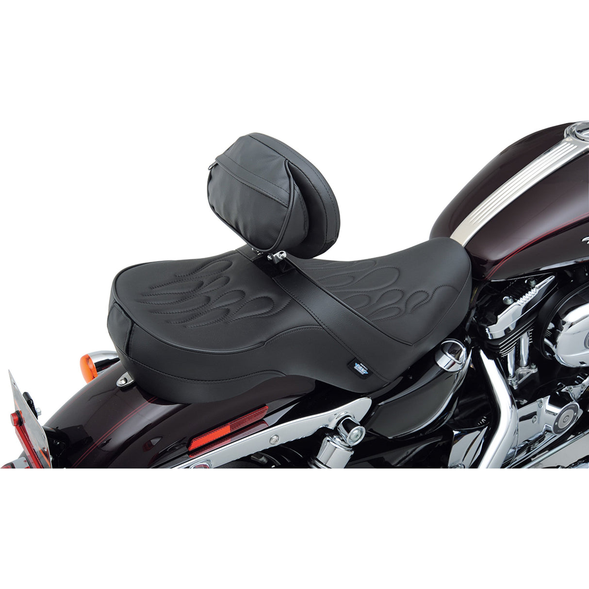 DRAG SPECIALTIES 0822-0460 EZ Glide II™ Convertible Backrest EZ Glide II Convertible Backrest with Cover