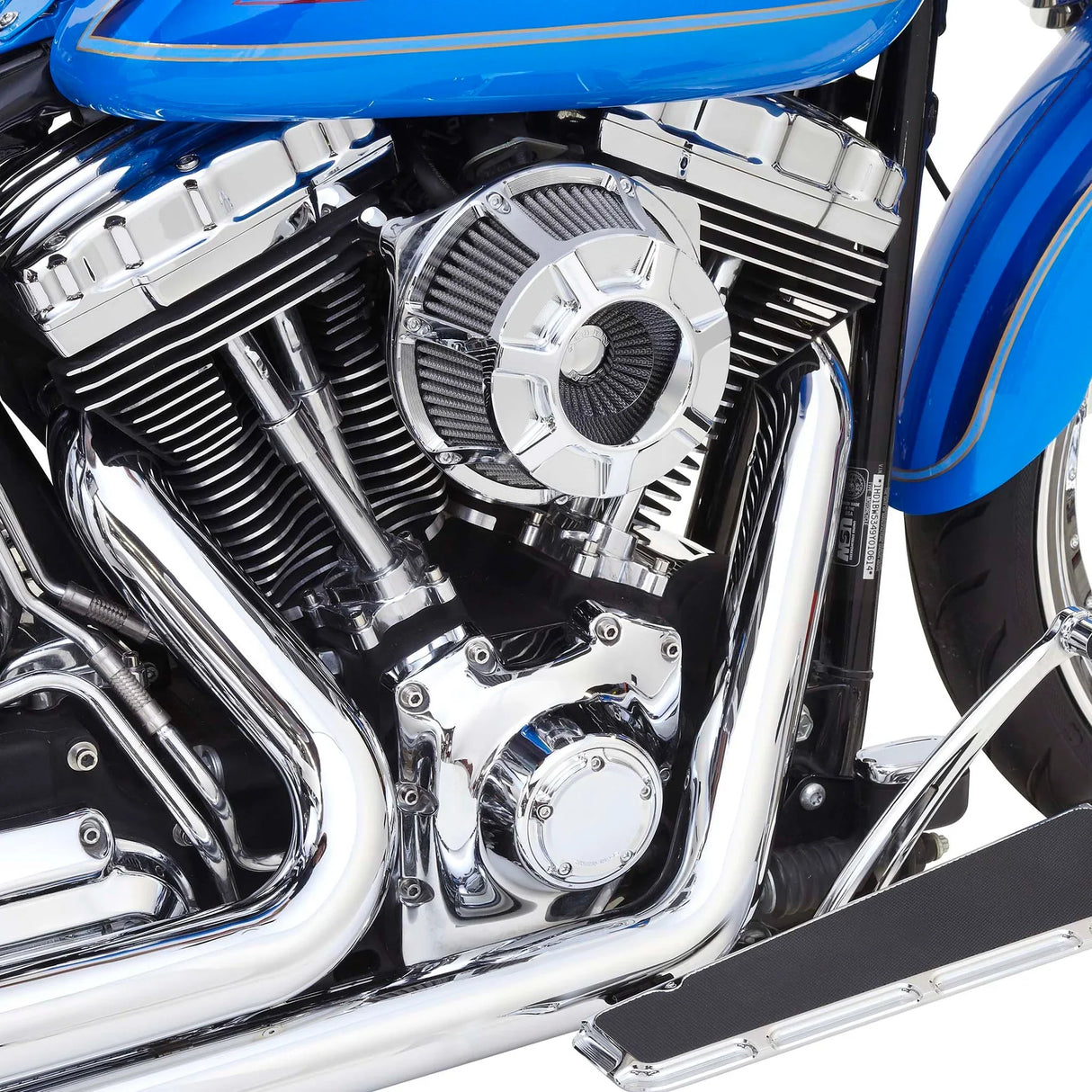 Arlen Ness Inverted Series Air Cleaner Kit — Beveled Chrome - 18-918 For Harley Motorcycles 2017-2025