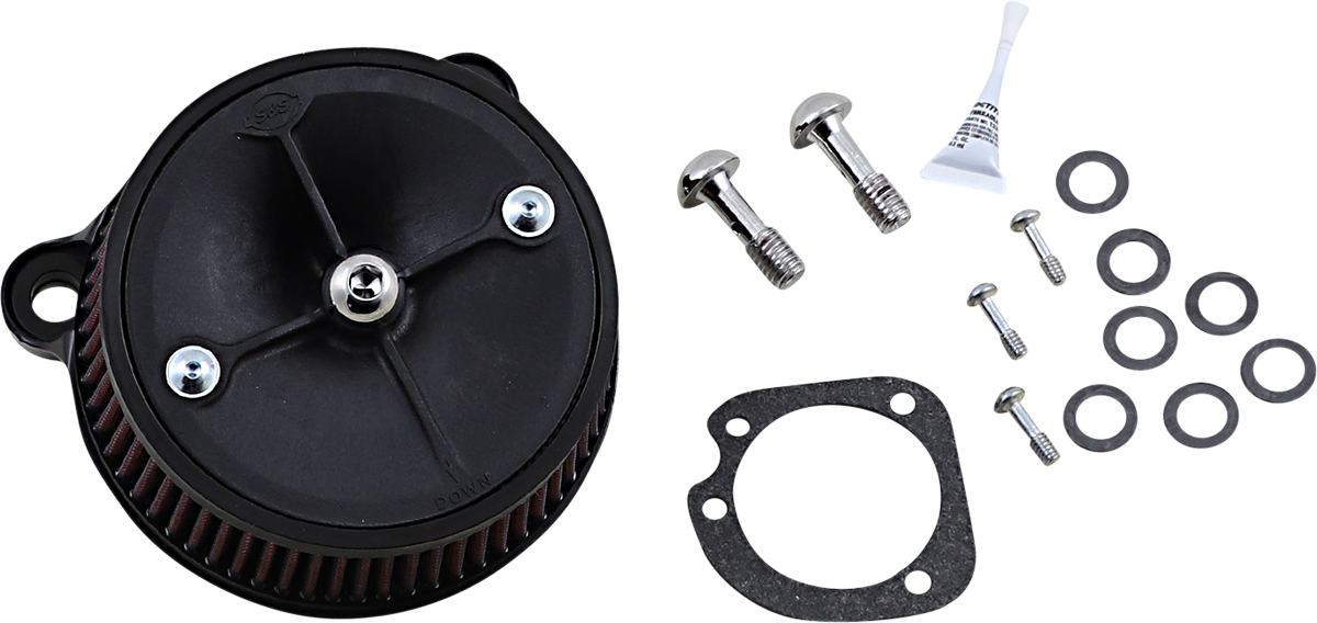 Super Stock™ Stealth Air Cleaner Kit - Black - 1010-2753