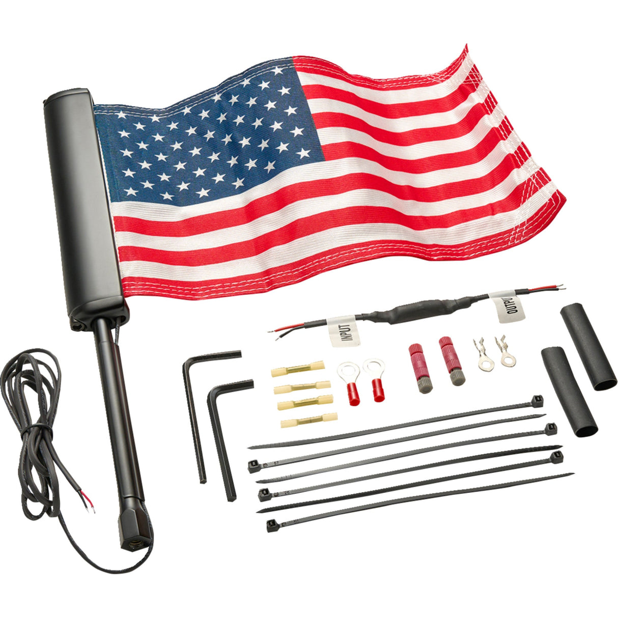 Ciro Flag Pole - 70610 For Harley Motorcycles 1957-2026