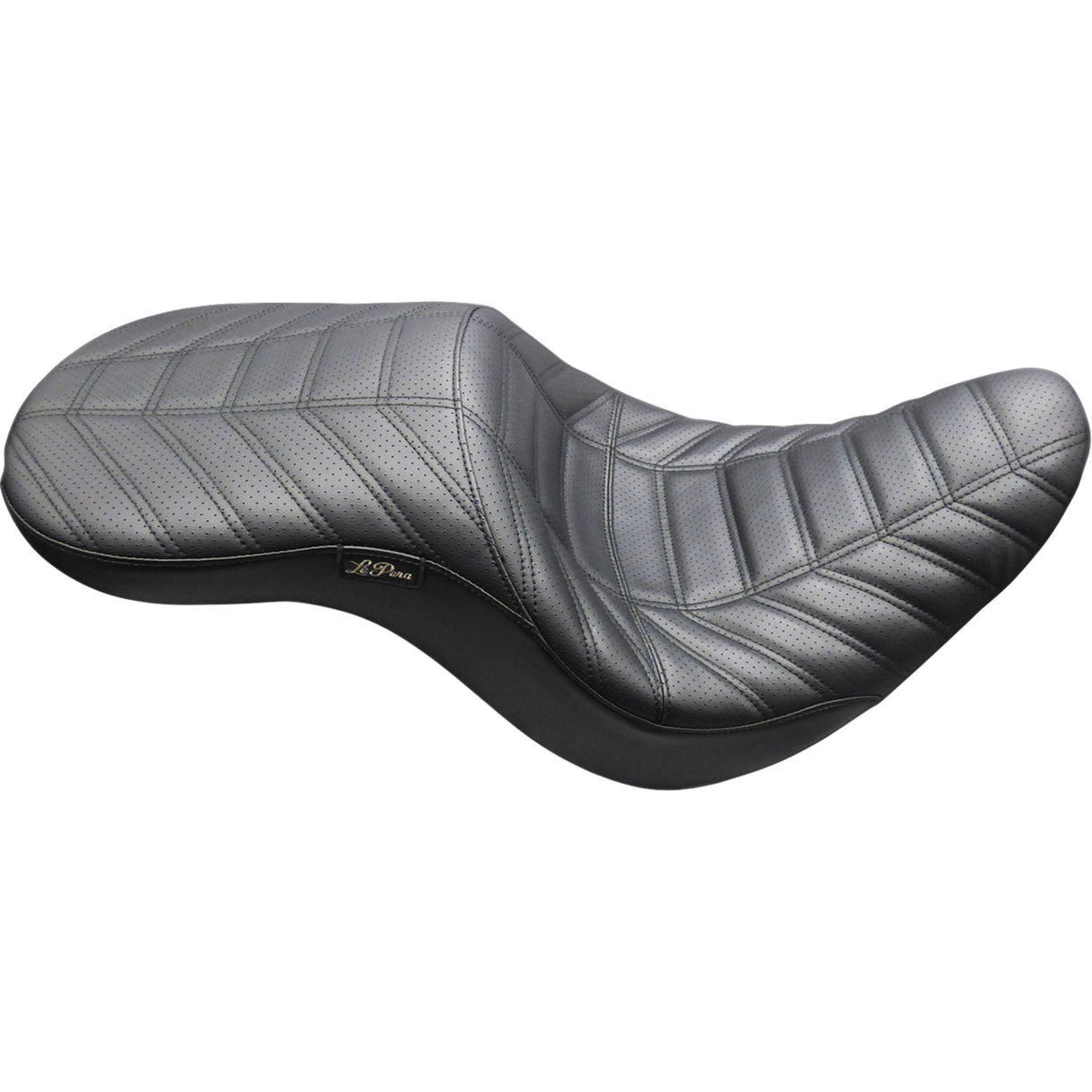 LePera Maverick Daddy Long Legs Seat Track Pleat FL FX - LYR-910DL INDY For Harley Softail 2018-2025