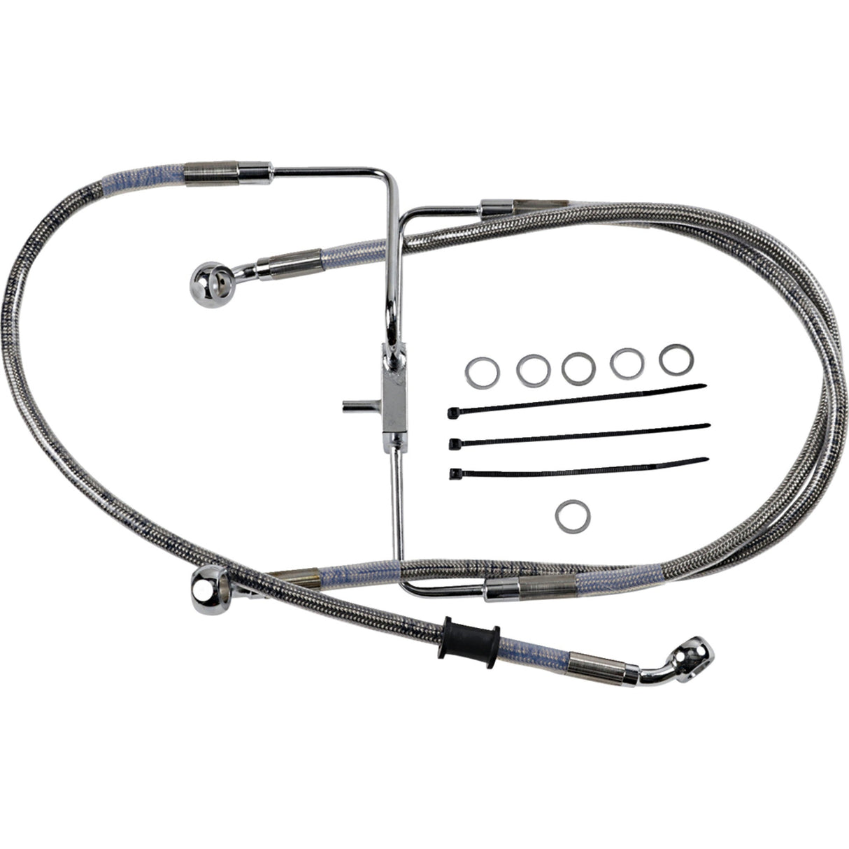 Drag Specialties Brake Line - 1741-5847 For Harley 1200 Roadster 2016-2020