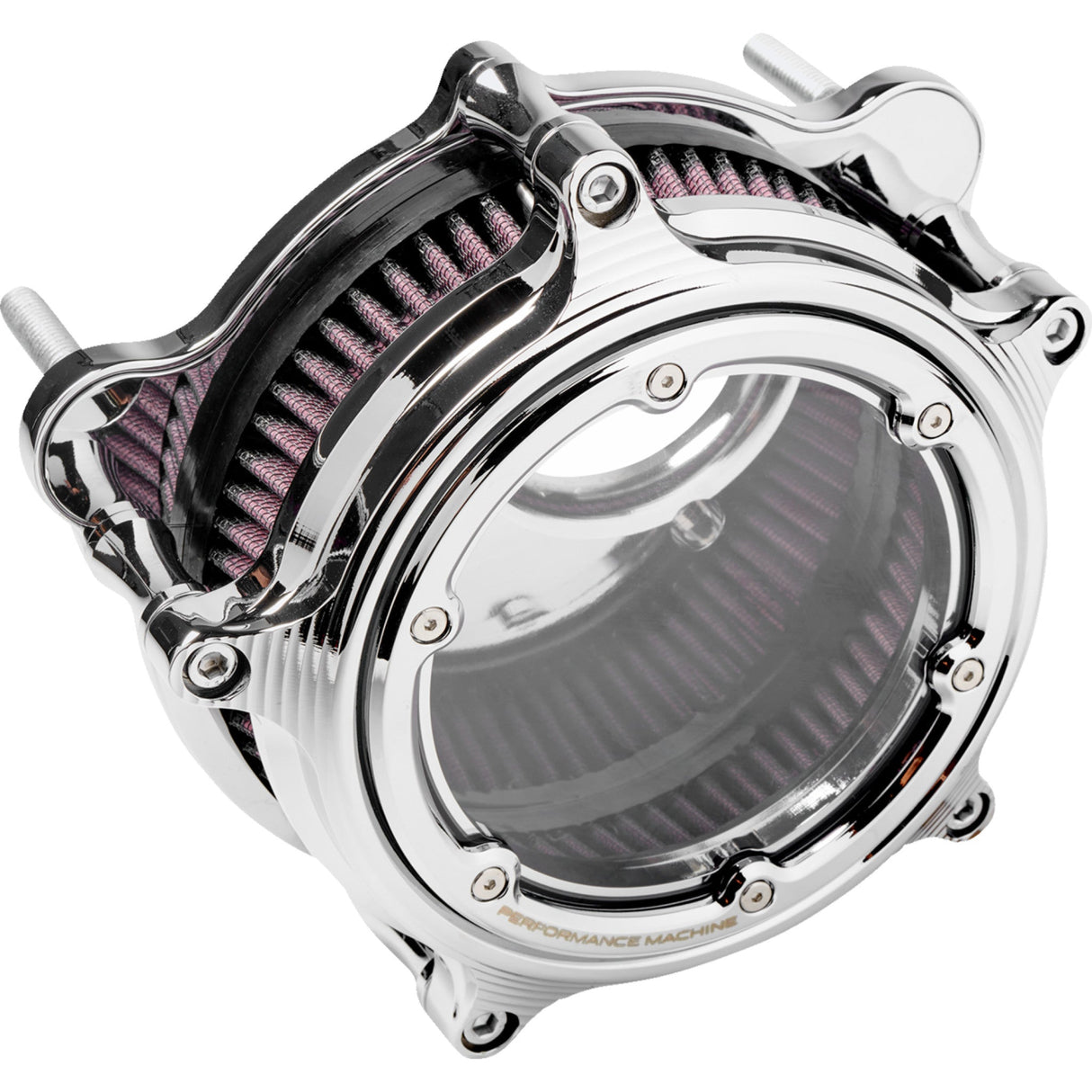 PERFORMANCE MACHINE (PM) 1010-2747 0206-2158-CH Vision Air Cleaner - Chrome