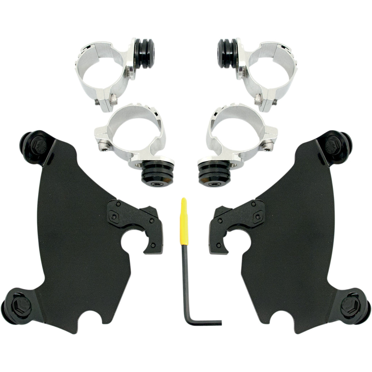Memphis Shades Gauntlet Mounting Kit - MEB1981 For Harley Sportster 1986-2022