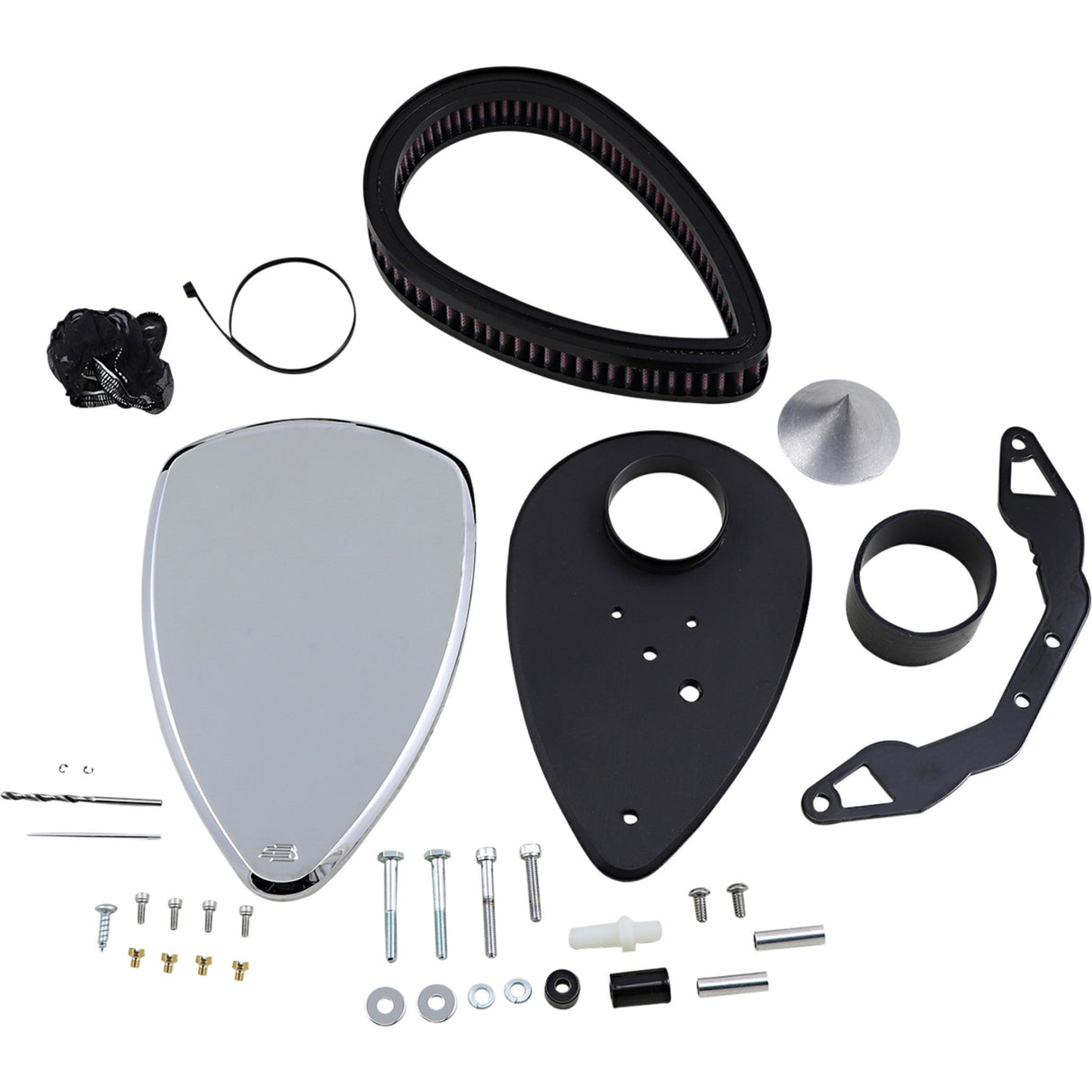 BARON 1010-0496 BA-2020-00 Big Air Kit smooth - chrome