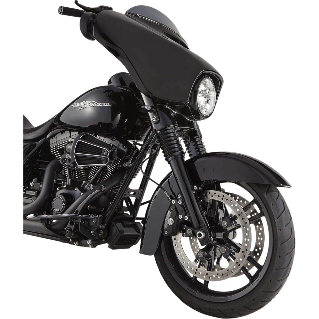 Arlen Ness Monster Sucker® Air Cleaner Kit — Beveled Black - 81-036 For Harley Motorcycles 2017-2025