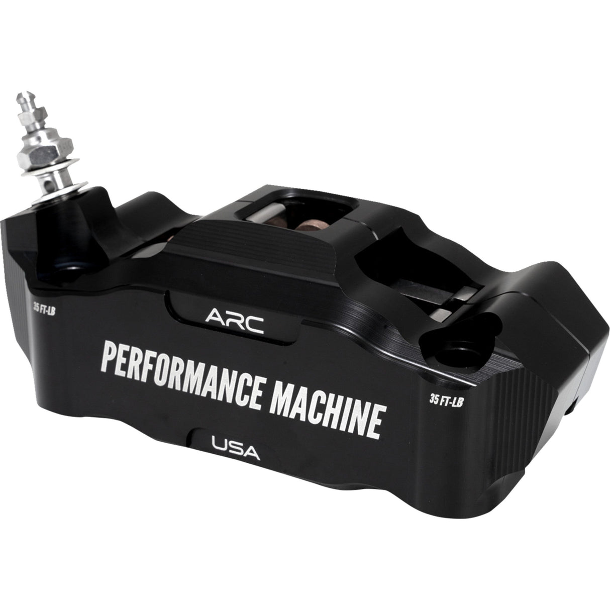 PERFORMANCE MACHINE (PM) 1701-0811 0052-2427-MB Race Series Radial Mount Caliper Radial Mount Caliper - Front Left - Black Anodized