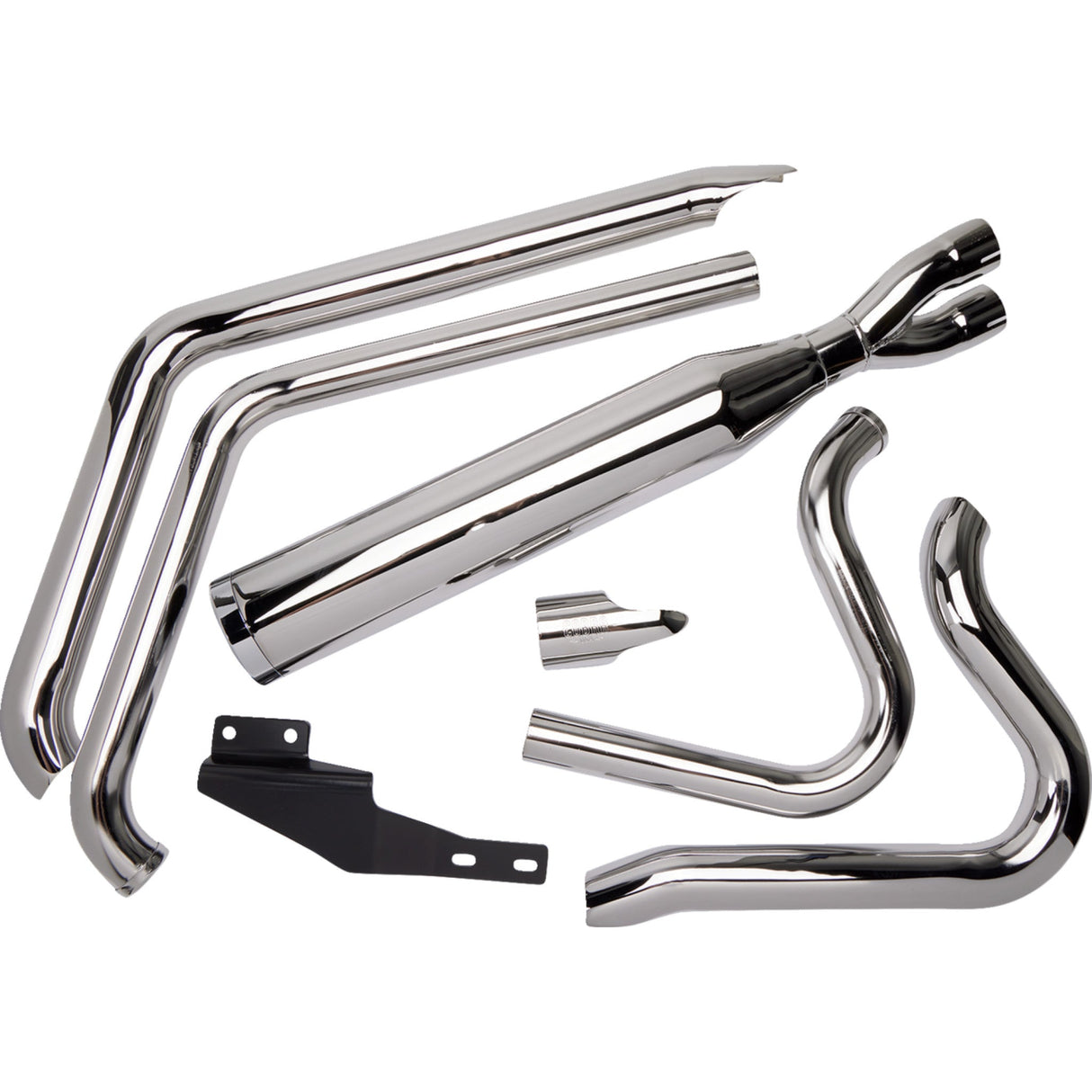 Cobra Power Pro HP 2-Into-1 Exhaust System - 6420 For Harley Softail 1986-2006