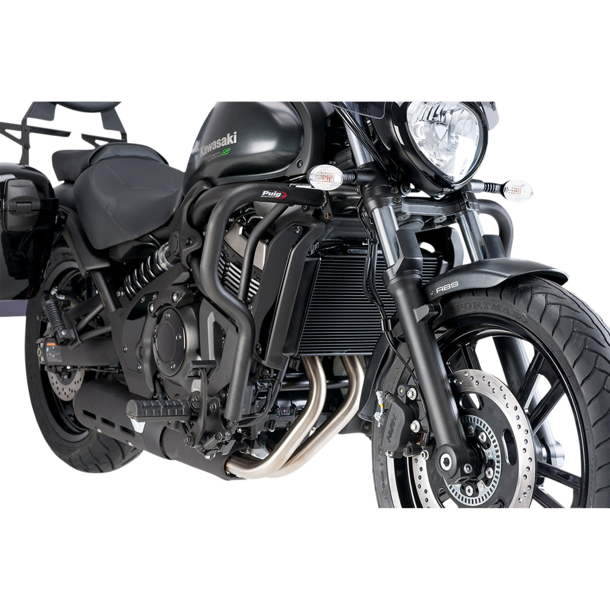 Puig Hi-Tech Parts Engine Guard - 8544N Kawasaki Vulcan / Vulcan Cafe / 650 Vulcan 2015-2025