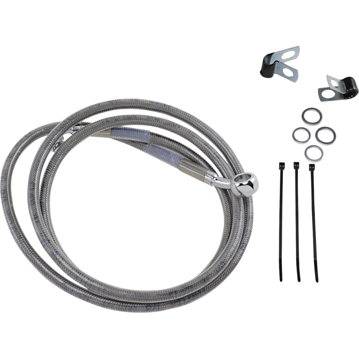 DRAG SPECIALTIES Stainless Steel Brake Line Kit Front