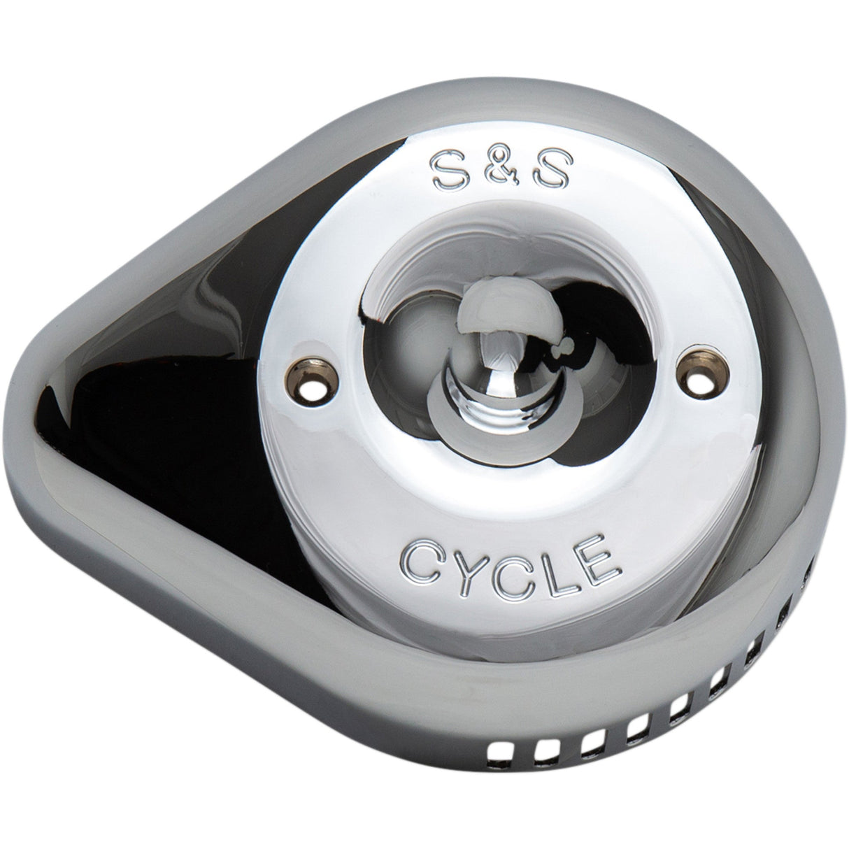 S&S Cycle Stealth Air Cleaner Cover Slasher Chrome - 170-0532
