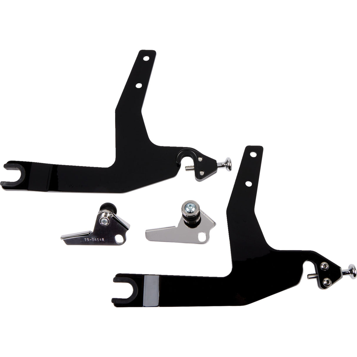 COBRA 1501-0572 602-2022B Detachable Backrest Kit - 11" - Black - Softail