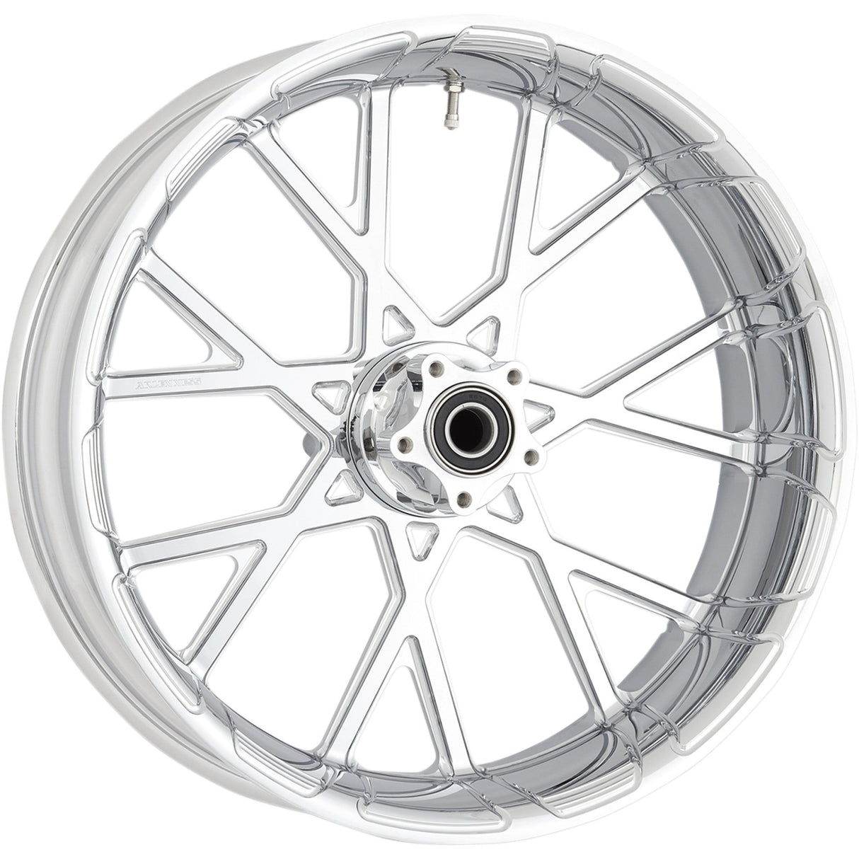 Arlen Ness Procross Forged Aluminum Wheel Procross Rear Single Disc With ABS Chrome 18x5.5 - 10102-203-6501 For Harley Touring 2008-2026
