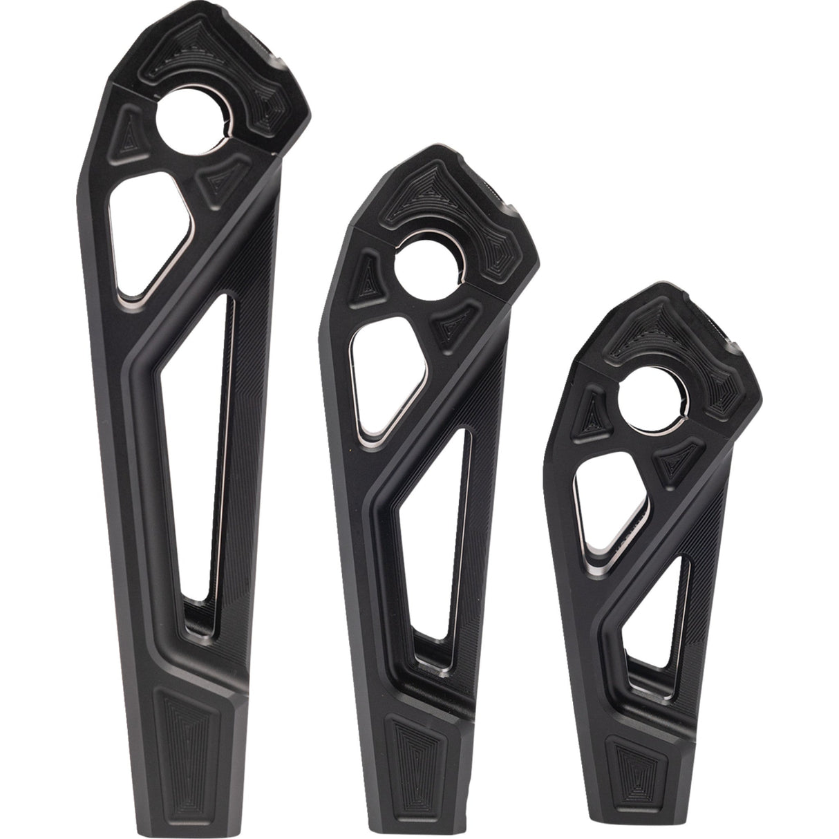 Kodlin USA Fastback Risers 6" Black - K55123 For Harley Softail 2018-2024