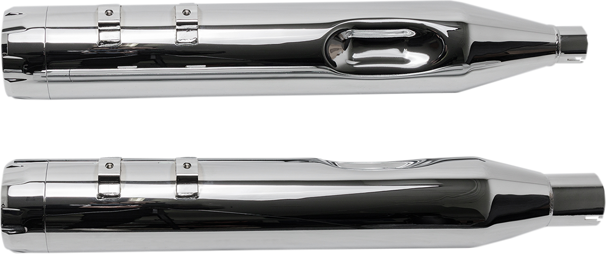4-1/2" MK45 Performance Mufflers - Chrome Thruster - 1801-1074