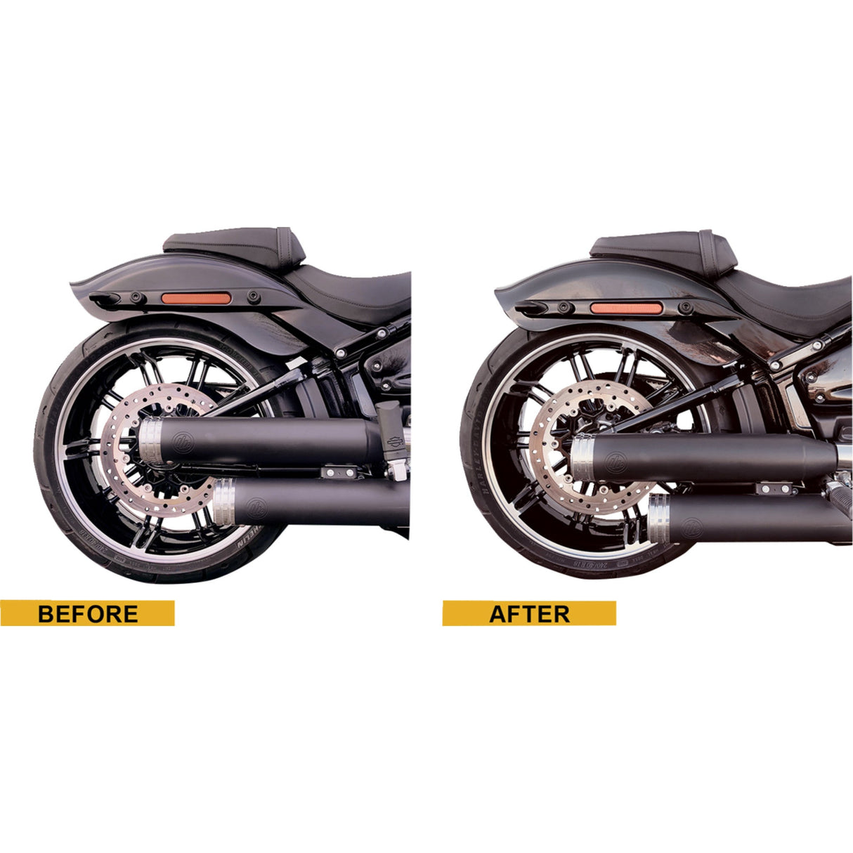 Kodlin USA Lowering Kit Lowers 1.50" With Remote Preload Adjuster - K66024 For Harley Softail 2018-2025