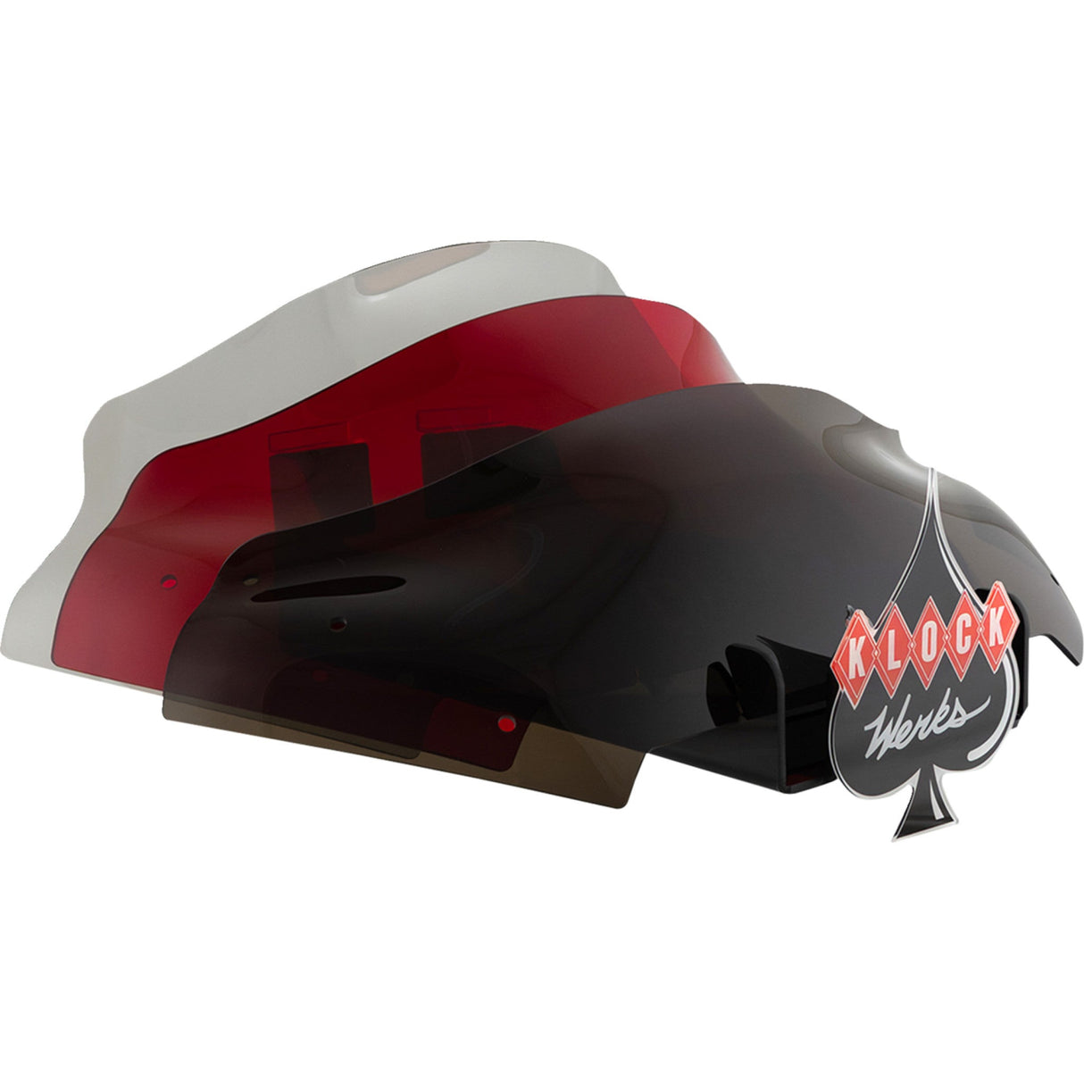 KLOCK WERKS 9903-0828 KWW-01-0764 Flare Windshield Display with Flyer Flare Windshield Display - '23-'25 FLTR