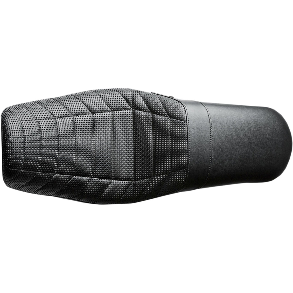 LePera Daytona Sport Seat Flat Track Stitch Black - LK-512TRKPT For Harley Motorcycles 2006-2017