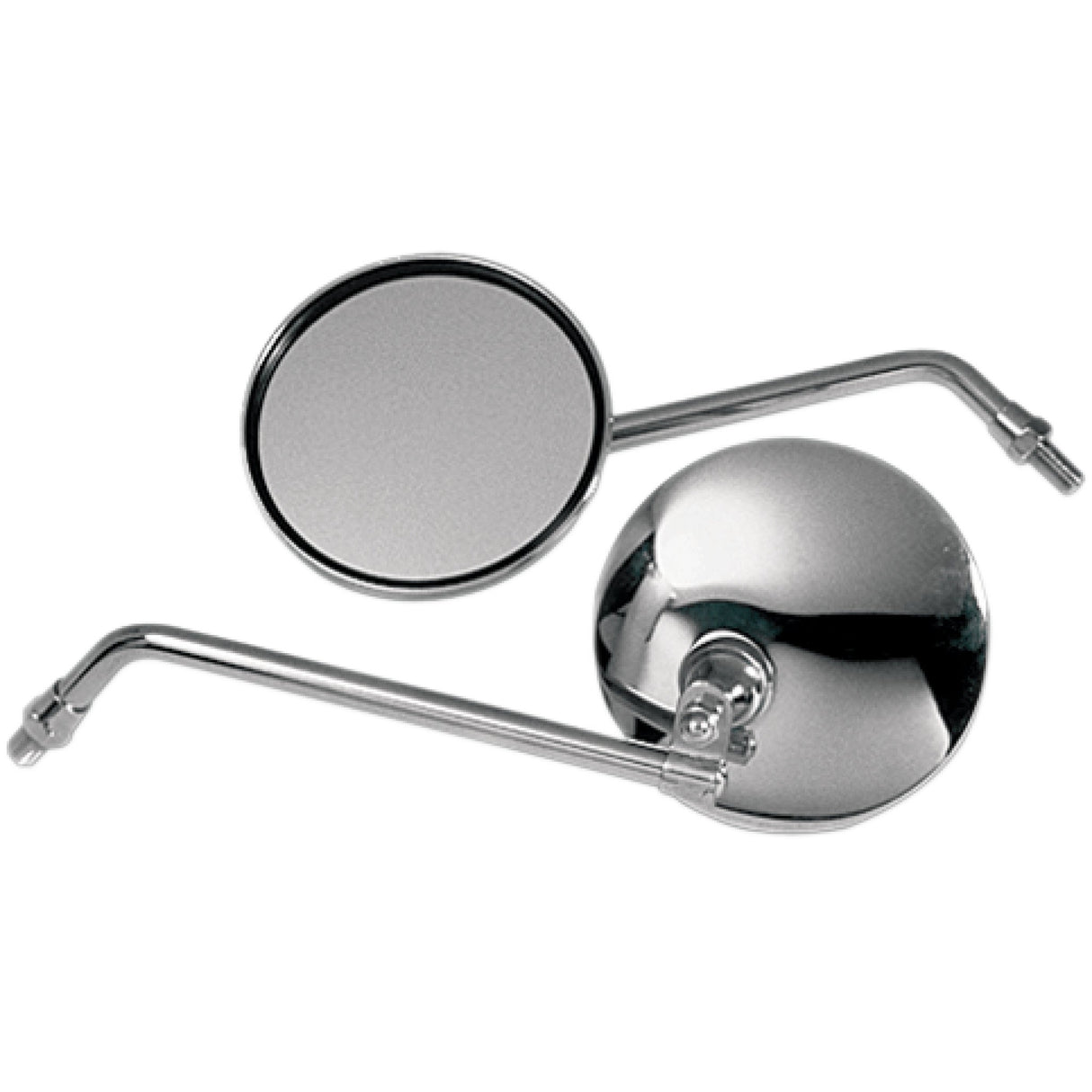 EMGO 2042410 20-42410 Round Honda CB Style Universal Mirror Mirror - CB-Style - Side View - Round - Chrome