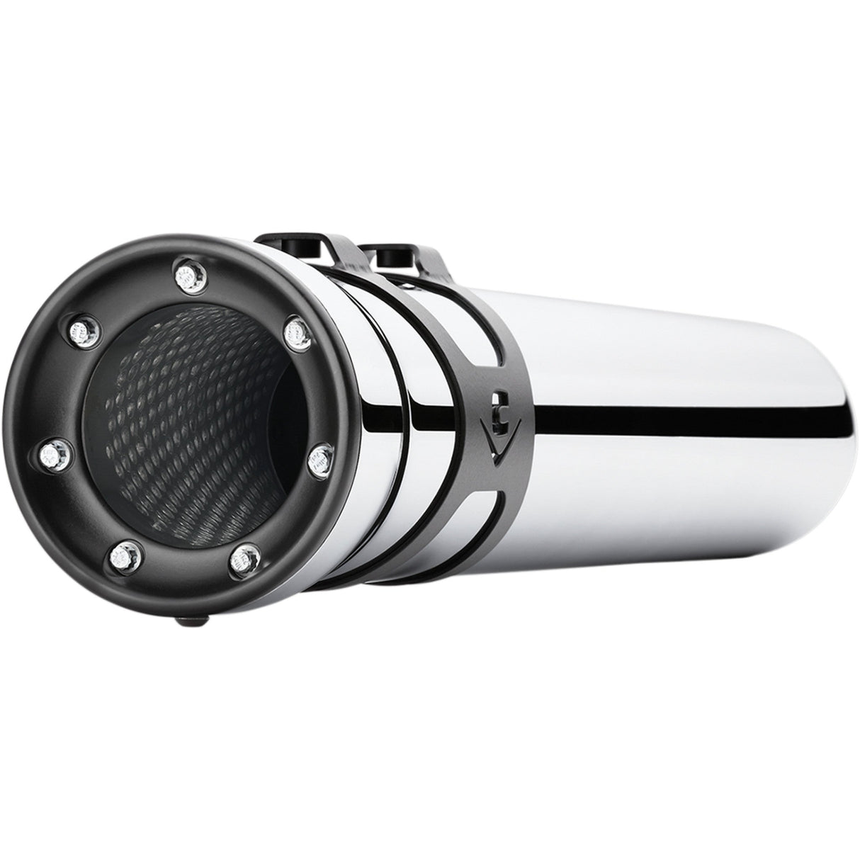 Cobra Race-Pro Slip-On Mufflers Chrome - 6218 For Harley Touring 1995-2016
