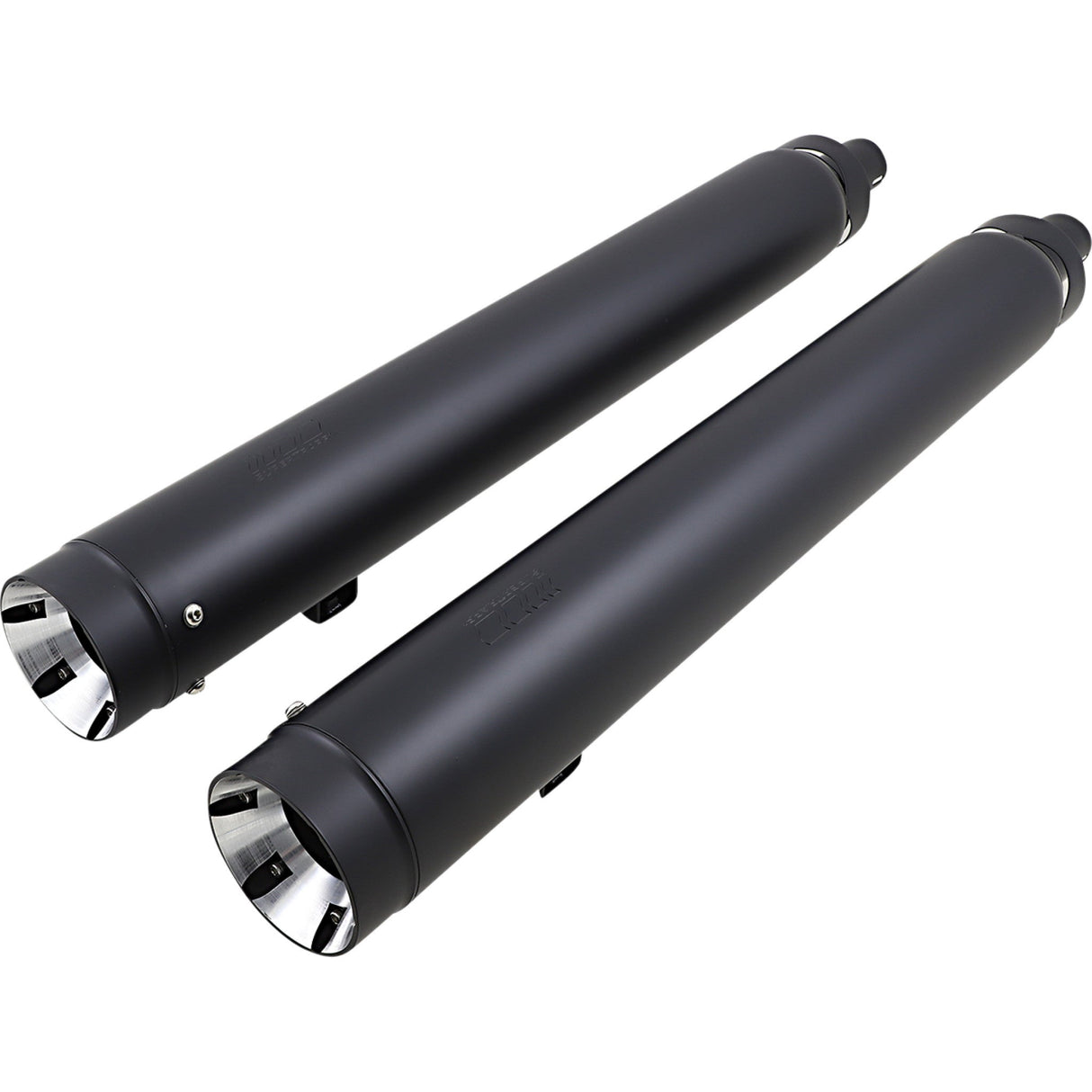 SUPERTRAPP 1811-3977 147-21820 Stout Slip-On Mufflers Mufflers - Black - Indian Touring