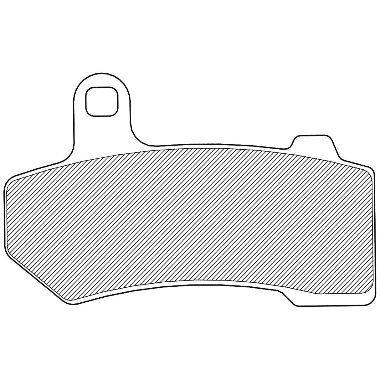 Drag Specialties Semi-Metallic Brake Pads Front Rear HD For Harley Motorcycles 2006-2026