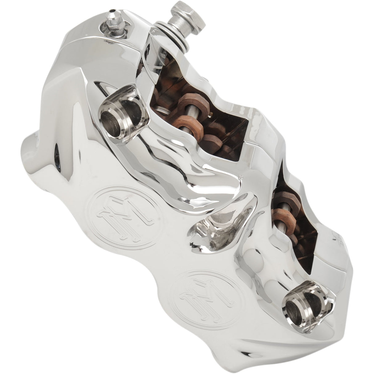 PERFORMANCE MACHINE (PM) 1701-0502 0052-2405-CH Radial Mount Front Brake Caliper - Left - Chrome