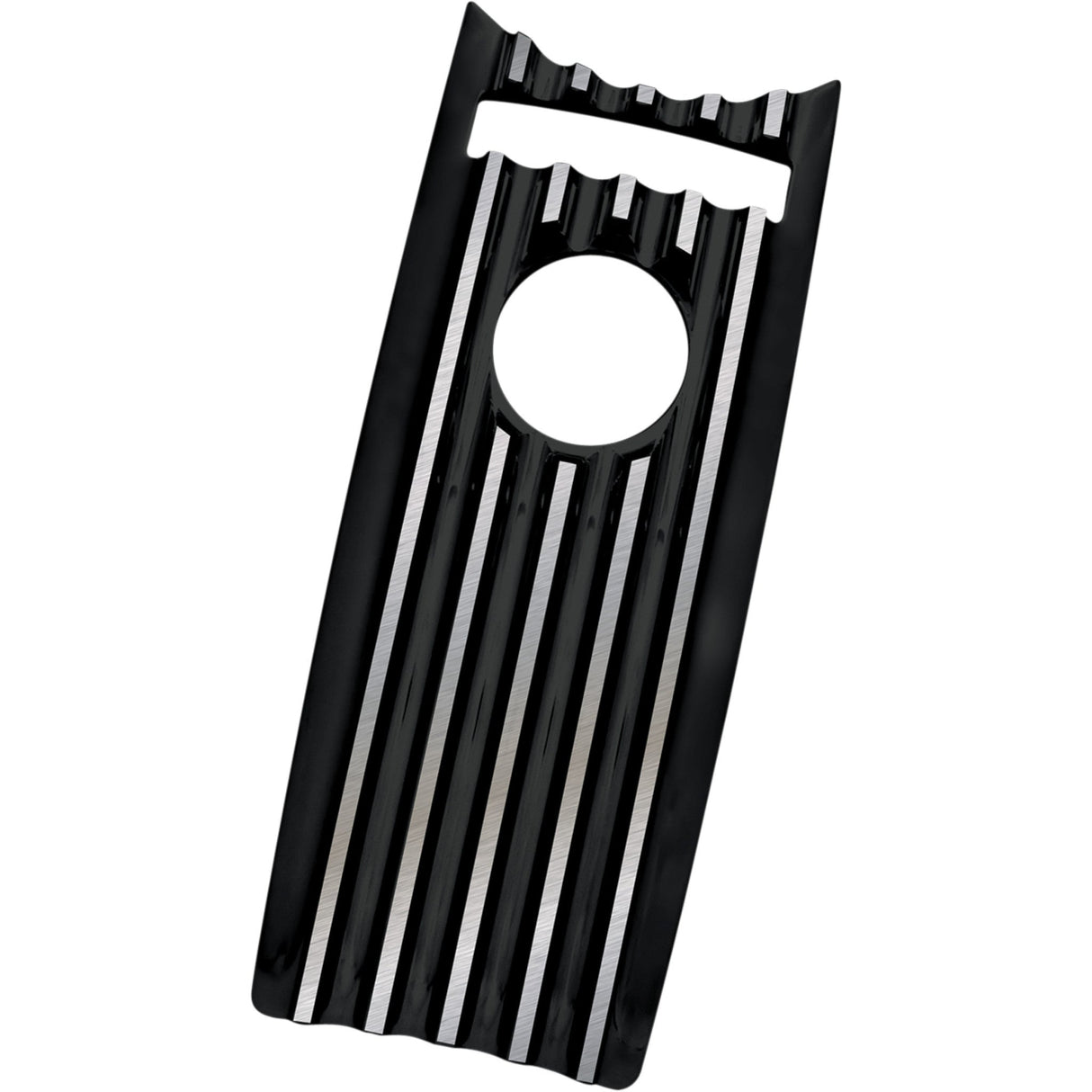 COVINGTONS 2202-0113 C1233-B Dash Insert — Road King - Finned - Black