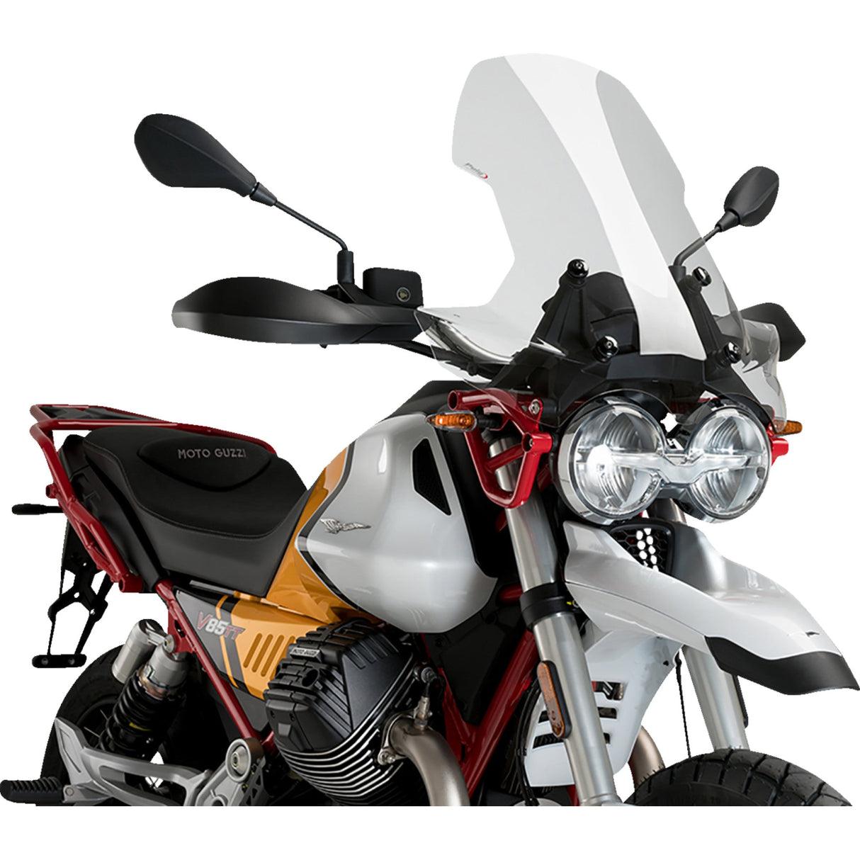 PUIG HI-TECH PARTS 2301-3144 21176W Touring Windscreen 18-3/4" - clear - moto guzzi